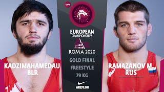 GOLD FS - 79 kg: M. KADZIMAHAMED (BLR) v. M. RAMAZANOV (RUS)