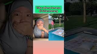 24 Jam di dalam Kolam Renang Ter Besar di dunia #shorts nasya kaila nazifah