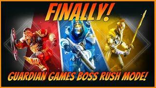 Guardian Games 2025 New Boss Rush -  Rushdown! New Trace Rifle! Sounds Good!