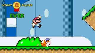 Super Mario World - Worst Player Ever