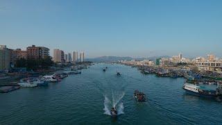 [4K] Walking tour of China seaside town, Gangkou Town, Huidong County, Guangdong.