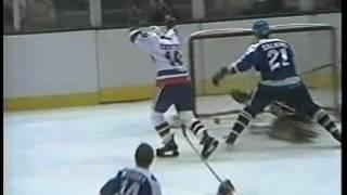 Bryan Trottier Playoff Hat Trick 4/9/81