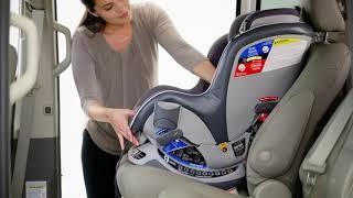 Chicco NextFit - Installing with Seat Belt: Forward-facing