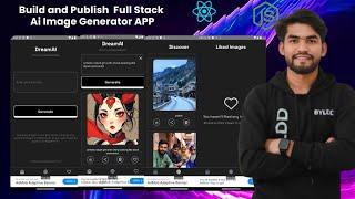 20. How to connect Frontend with Backend| Generate Image API Integration AI Image Generator App Full