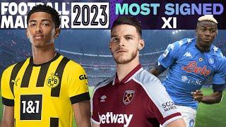 The MOST SIGNED PLAYERS all in one team | Football Manager 2023 Experiment