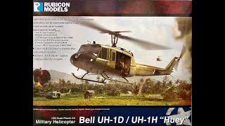 Rubicon models 1/56 Bell UH-1 HUEY Chopper review