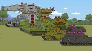 All series: Tanks Parasites - Cartoons about tanks