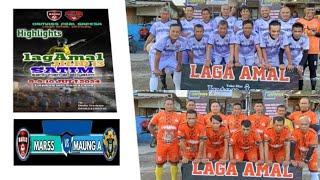 Highlights Laga Amal Tim Sepakbola U 40 Jilid 13 Satim Santunan Anak Yatim || MARSS VS MAUNG A