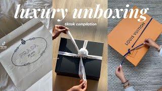 LUXURY UNBOXING TIKTOK COMPILATION | Chanel, Gucci, Prada, Louis Vuitton