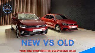 New VW Polo Sedan vs Old VW Polo Sedan