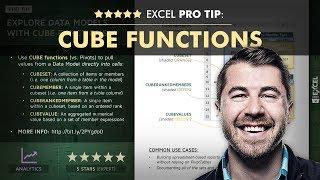 EXCEL PRO TIP: CUBE Functions