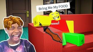 Roblox WEIRD STRICT DAD Funny Moments MEMES (TROLLING)