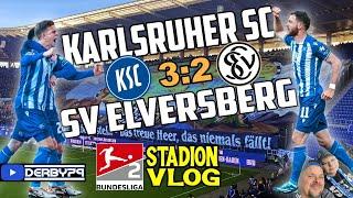  KARLSRUHER SC - SV ELVERSBERG | 3:2 |  STADIONVLOG