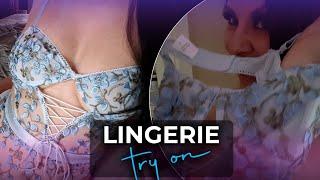 Shein Lingerie review & try on | Suzy w