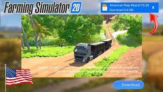 FS 20 Map Mod Download - Farming simulator 20 American Map - Fs20 Sugarcane Mod