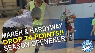 Rodney Marsh & Adison Hardyway combine for 74 POINTS!