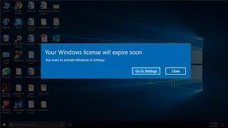 How to Disable Activation Notification on Windows 10