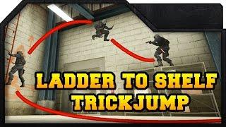 CS:GO - Nuke LADDER to SHELF TrickJump Tutorial