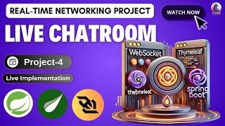 Spring Boot Project | Live Chatroom | Spring Boot Full Course | Project - 4