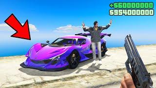 STEALING a Secret Legendary Celebrity Car in GTA 5