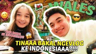 Tina Bilang Mau NgeVlog Ke Indonesia !!! LETS GOOOO !! - Ome.TV RealLife!