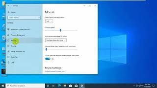 How To On Or Off Inactive Scrolling In Windows 10