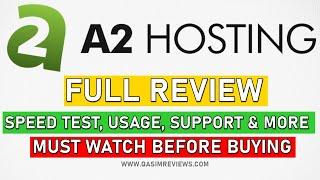 A2 Hosting Review 2022 - Cheap & Fast Web Hosting? Pros & Cons, Speed Test and Details of A2 Hosting