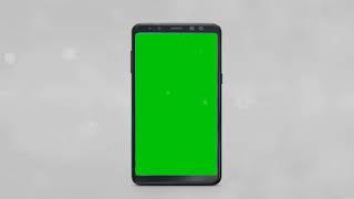 GREEN SCREEN HANDPHONE NO COPYRIGHT