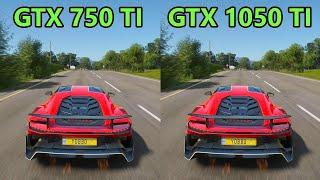 GTX 750 ti vs GTX 1050 ti - I7 4770 - 10 Games tested - 1080p