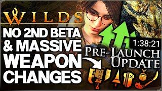 Monster Hunter Wilds - HUGE W - New Gameplay, 2nd Beta News, Weapons Changes, Performance & More!