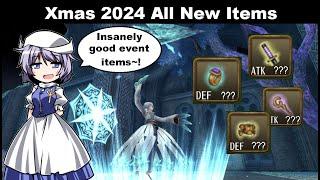 Xmas Event 2024 All New Items! INSANE Ring & MUST GET Katana!? | Toram Online