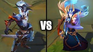 High Noon Yone vs Dawnbringer Yone Legendary Skins Comparison (League of Legends)