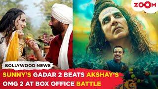 Gadar 2 vs OMG 2 box office collection | Sunny Deol  BEATS Akshay Kumar's film