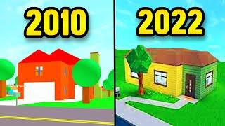 Evolution of Roblox Town and City Games (2010-2022)