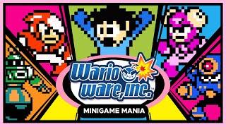 WarioWare Microgames in Mega Man Maker