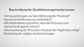 ISO 13485 - Kapitel 4 - Qualitätsmanagementsystem