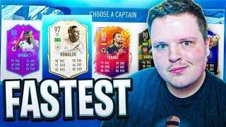 Using the FASTEST team in FUT DRAFT on FIFA 20...