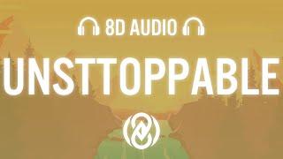 Sia - Unstoppable  (Lyrics) | 8D Audio 