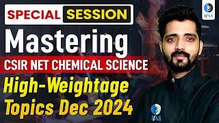 CSIR NET Chemical Science Topic Wise Weightage for DEC 2024