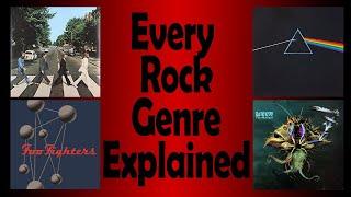 Explaining Every Rock Sub-Genre | Hosted by Roach