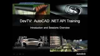 AutoCAD NET API Training - Introduction