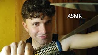 A Fresh New Haircut From Your Favorite Italian Barber - ASMR MALE