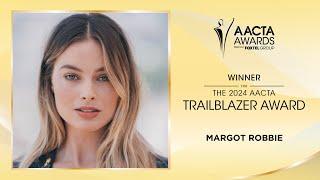 Margot Robbie Receives Trailblazer Award at the 2024 AACTA Awards