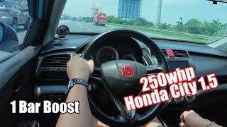 Boosted Honda City: 250whp Turbo L15a Engine | Revving Up The City Streets In The Philippines!