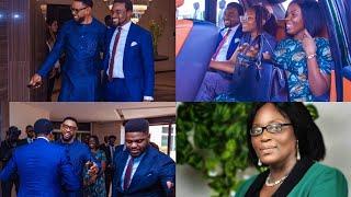 Pastor Biodun Fatoyinbo Welcomes Pastor David Oyedepo Jnr  Wife ️ Daughter to COZA'S 12DG2025 