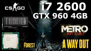 i7 2600 GTX 960 4GB | Can this CPU still game in 2023?