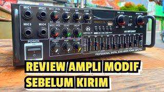 REVIEW UPGRADE AMPLIFIER SUNBUCK  SEBELUM KIRIM KE PEMBELI