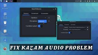 Fix Kazam Audio problem || Kazam Audio not recording\detected || Kali linux 2020.3|| 100% Working ||