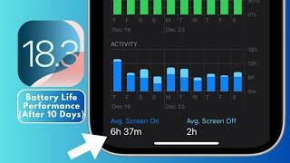 iOS 18.3 Beta 1 Battery Life, Performance (After 10 Days)