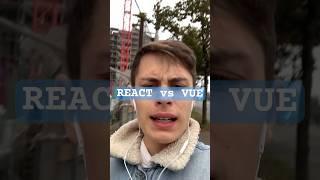 REACT или VUE, что лучше? #программирование #ит #разработка #frontend #рек #программисты #react #vue